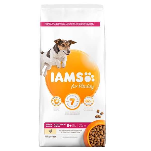 Iams proactive health senior plus large breed discount dry dog food