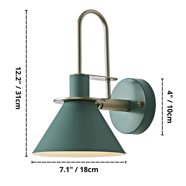 salena wall sconce dimensions