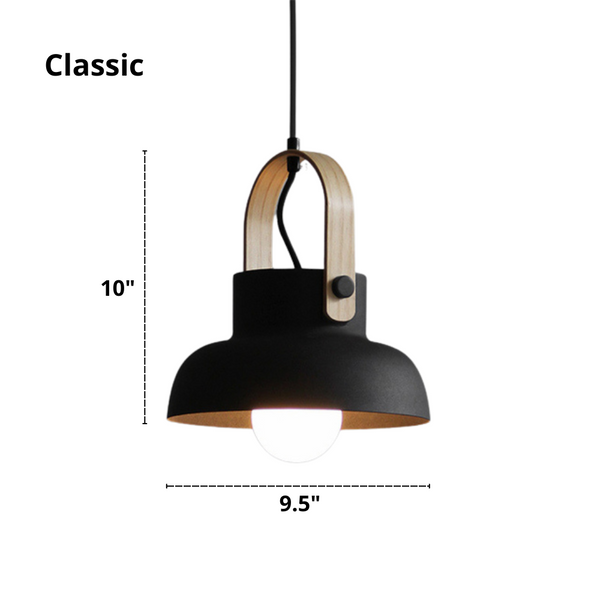 classic style modern Nordic pendant dimensions