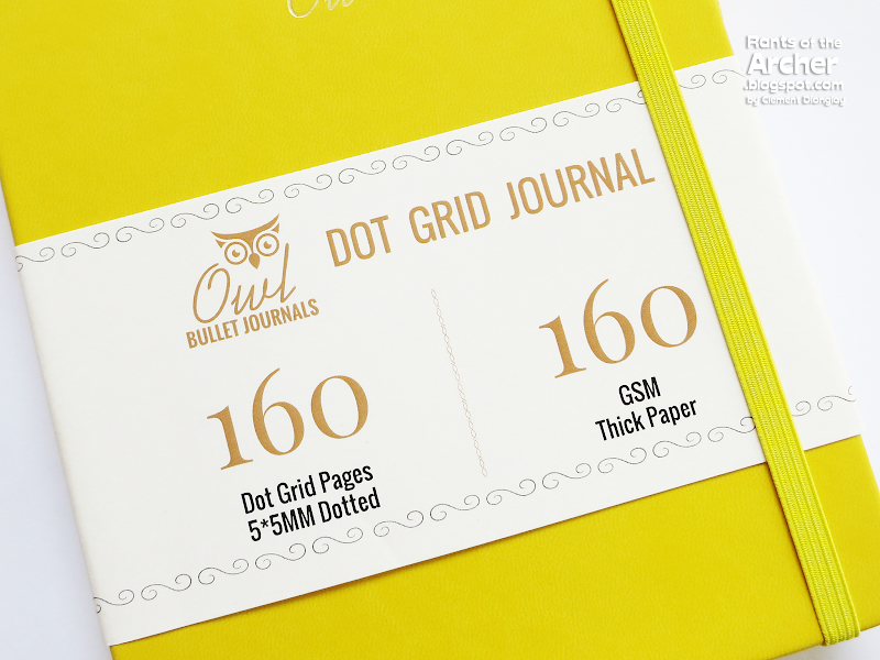 Buke Dot Grid Journal OWL logo Design