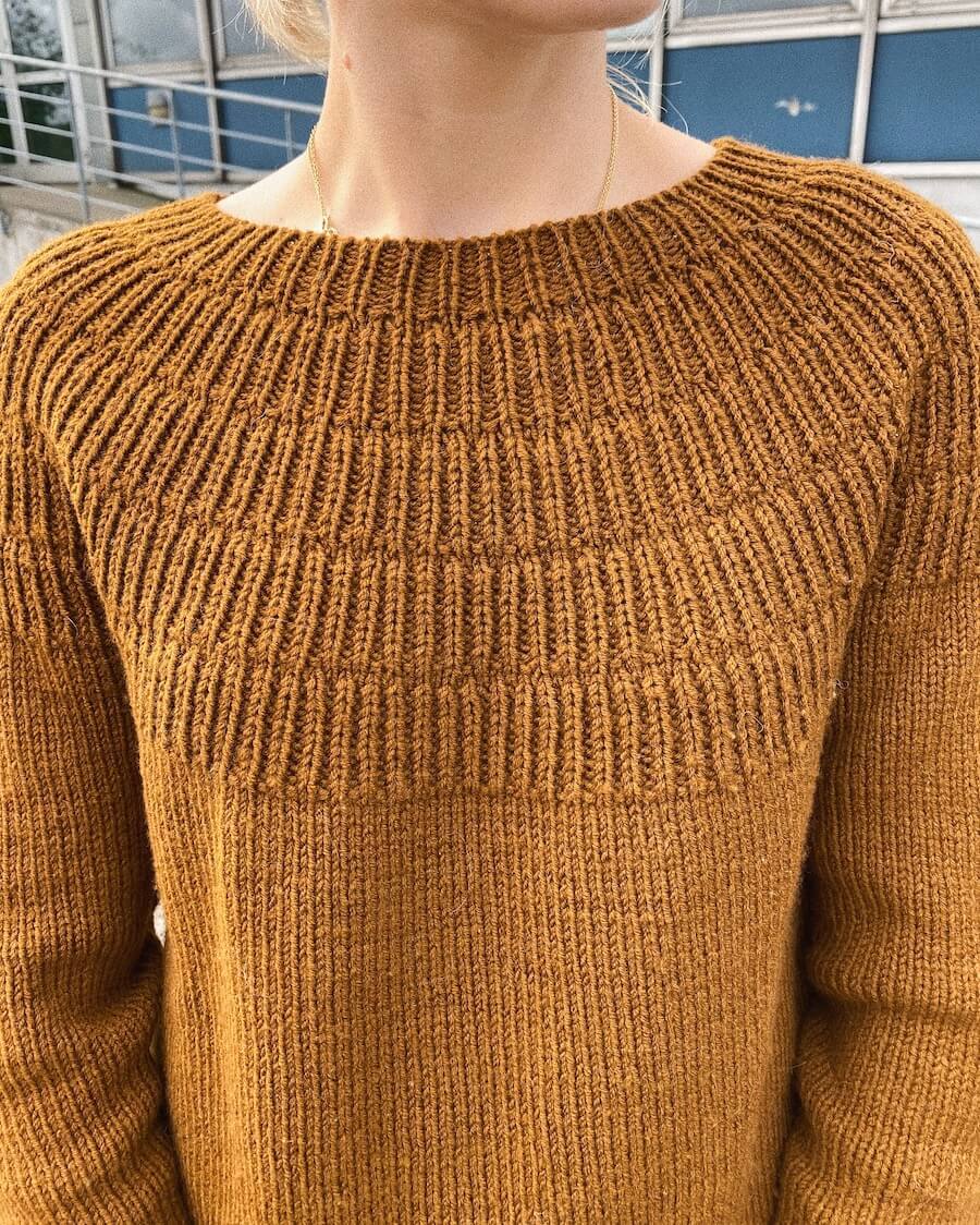 PetiteKnit – Anker's sweater size – Lilla