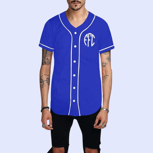 Everton EFC Heritage Blue  Baseball Jersey for Men – Look Sharpish
