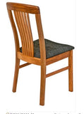 NZ Native RIMU Ridge Chair / slatted back / Verso