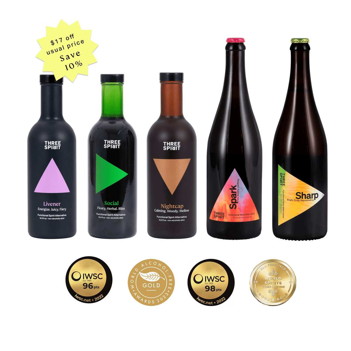 The Super Collection Bundle • Non-Alcoholic Elixirs & Vines