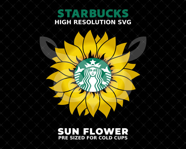Download Free Svg Cricut Sunflower Starbucks Cup Svg For Cricut