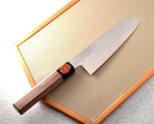 Shigeki Tanaka Blue Steel No.2 TEKKA Kurouchi Gyuto Japanese Chef Knif –  Japanny x Seisuke Knife