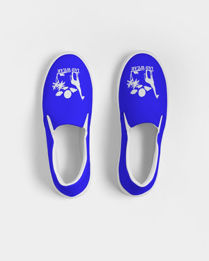blue iad Women's Slip-On Canvas Shoe