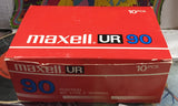 Maxell UR 90 Sealed Cassette Collection w/Box