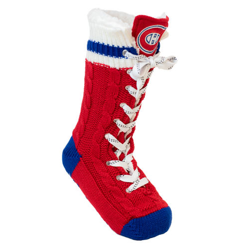 Edmonton Oilers Slipper Socks with Grip - Sole