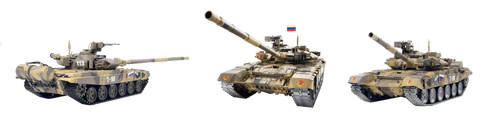 rc pro tanks Russian T-90 3938-all versions