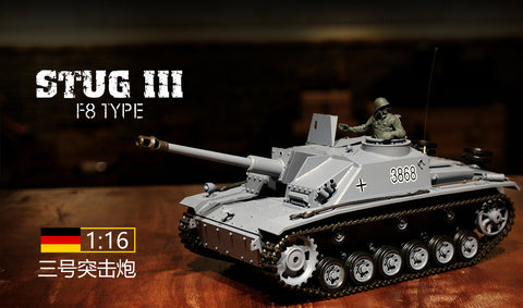 rc pro tanks German Stug III  3868 pro package
