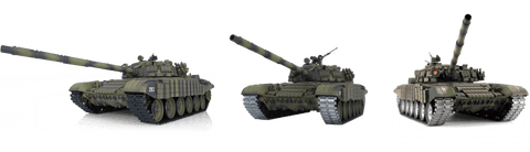 rc pro tanks Russian T-72 3939-all versions