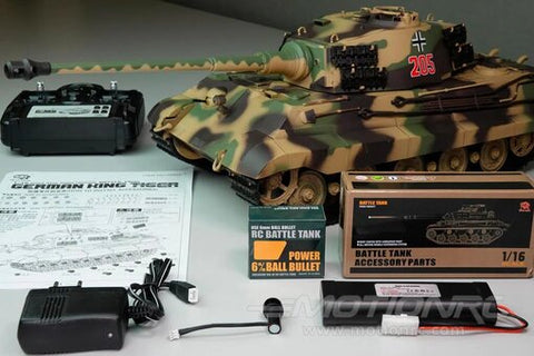 rc pro tanks german king tiger  3888A-kit