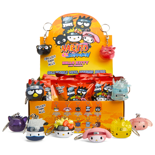 PORTE CLEF NARUTO SHIPUDDEN X HELLO KITTY CHOCOLATE SASUKE, Produits  dérivés