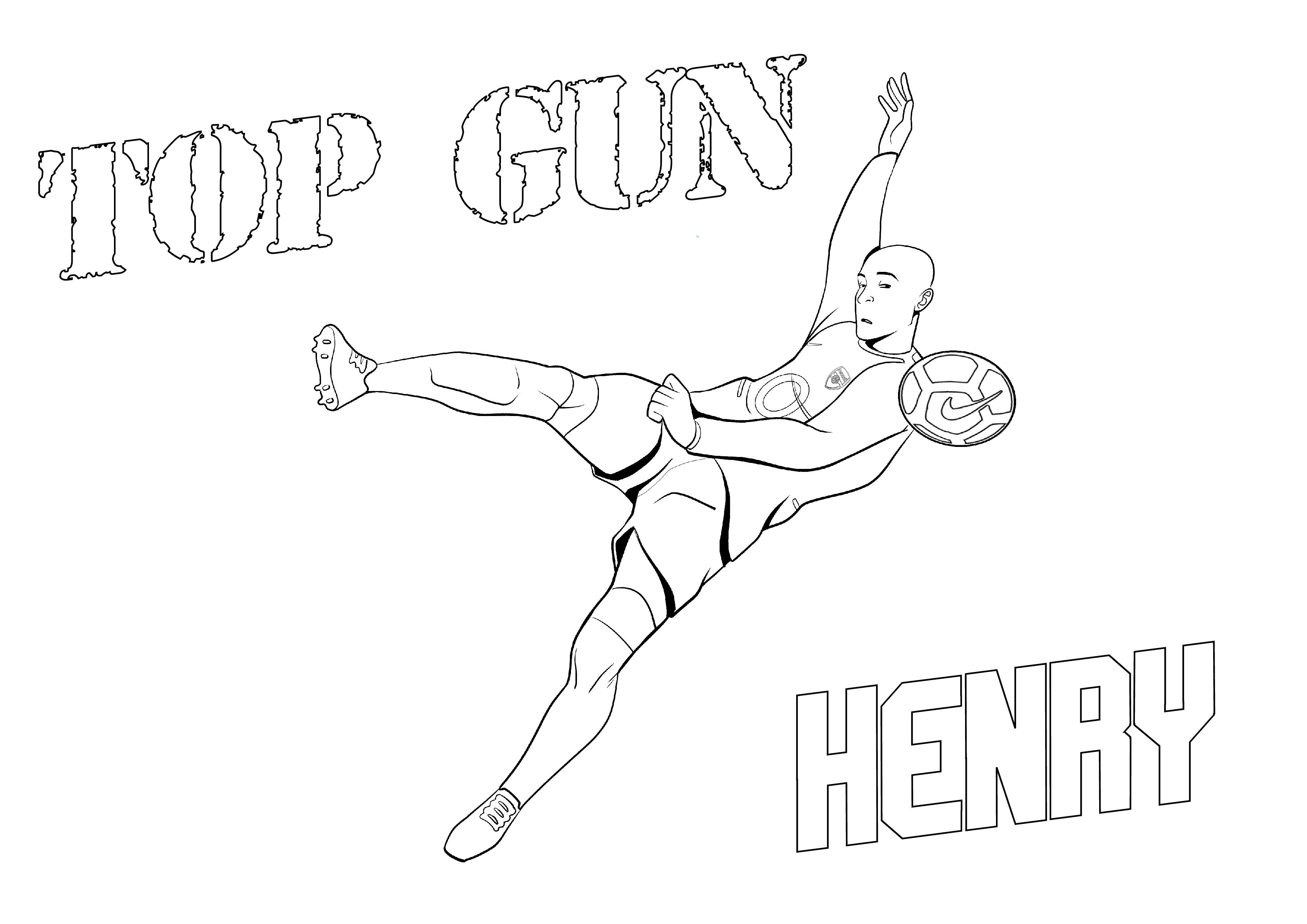 arsenal coloring pages