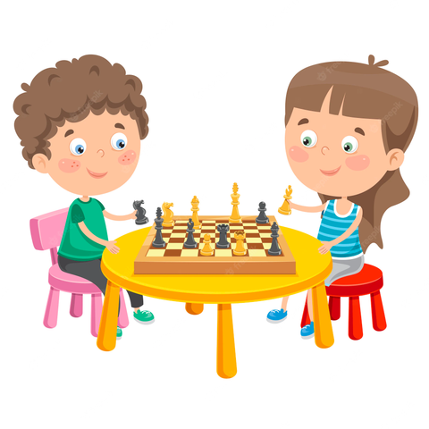kids play chess