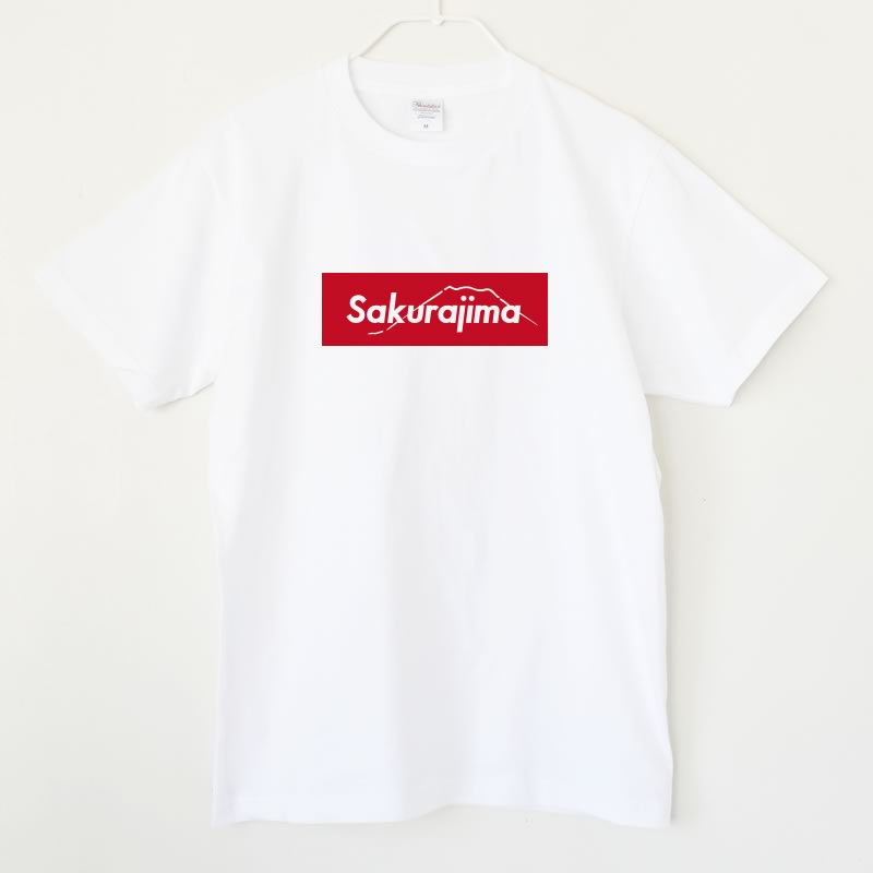 Sakurajima Box Logo Tシャツ