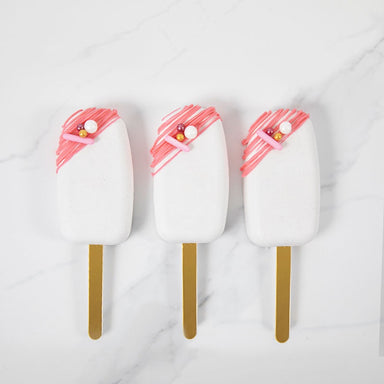 Acrylic CAKESICLE Sticks - ROSE GOLD (Pack of 25)