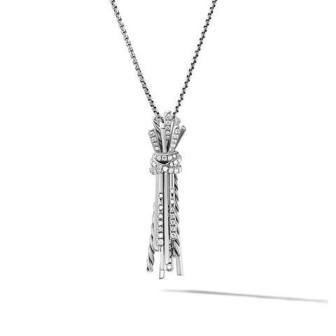 David Yurman Angelika Flair Pendant Necklace with Pavé Diamonds