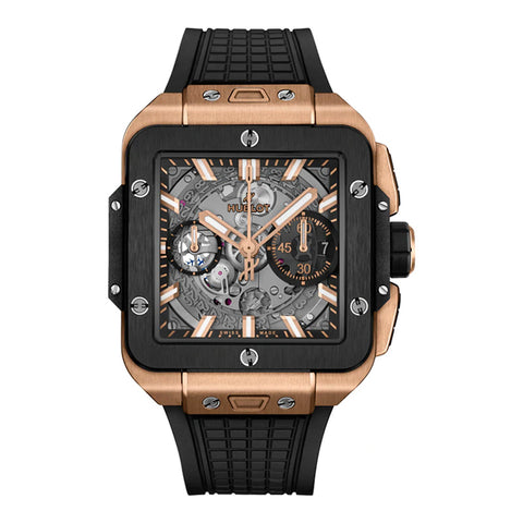 Hublot Square Bang Unico King Gold Ceramic at Moyer Fine Jewelers