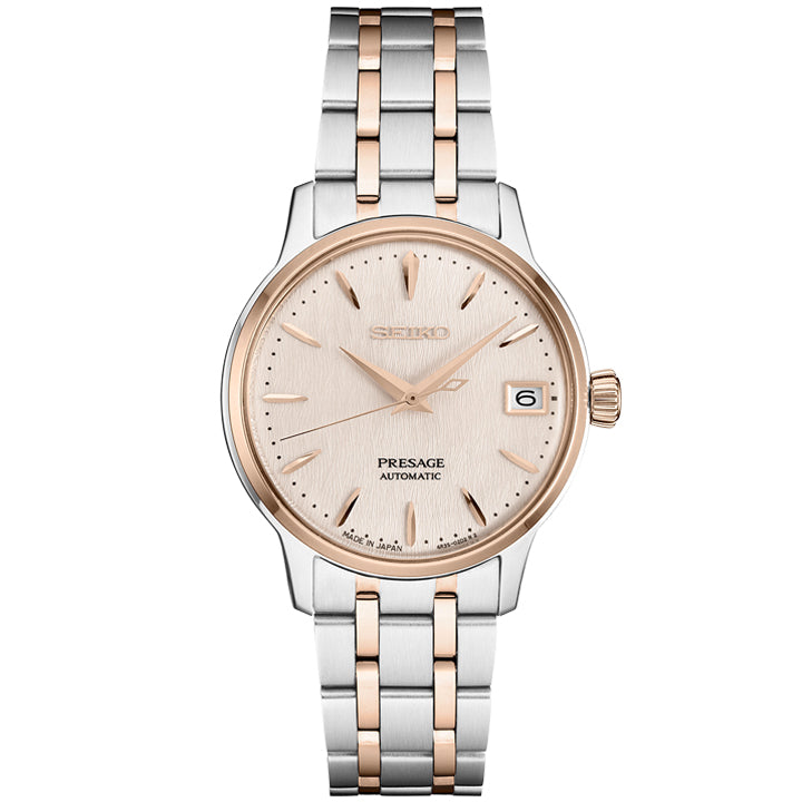 Seiko Presage Rose Gold Automatic Watch (SRPF54) – Moyer Fine Jewelers