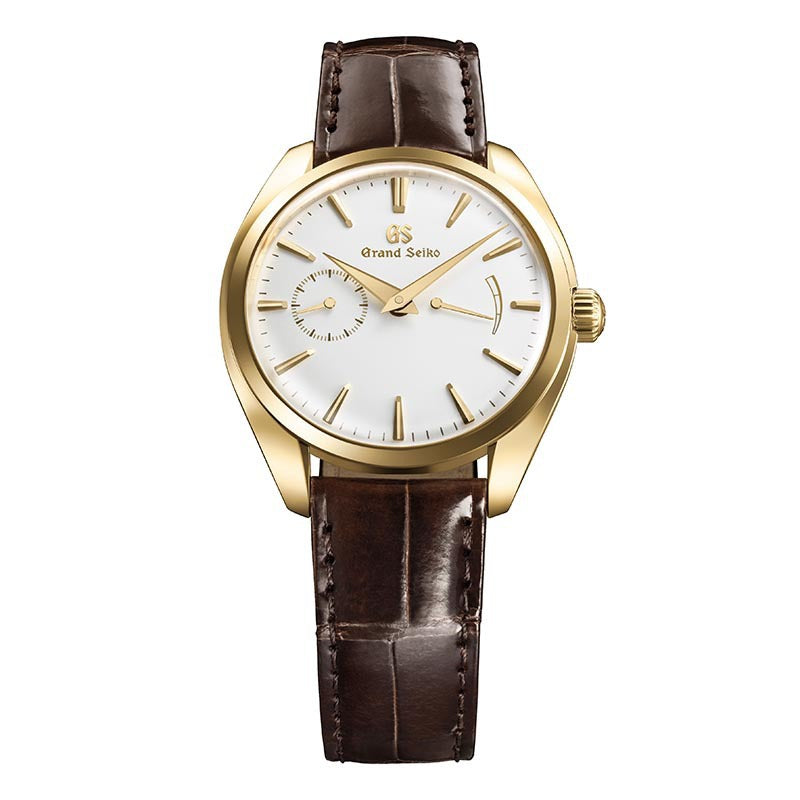 Grand Seiko Elegance Collection 18K Yellow Gold Case White Dial - SBGK –  Moyer Fine Jewelers
