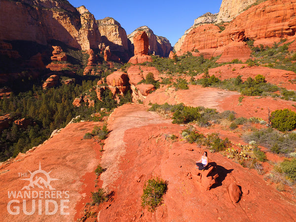 Directions to hike the Dream Speaker Cave in Sedona, AZ