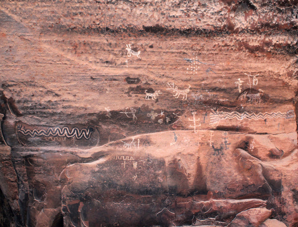Wall of the Ancients Rock Art Panel