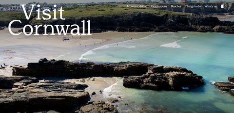 Visit Cornwall website