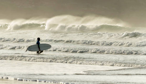 Surfing in Cornwall