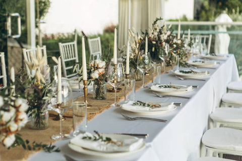 table setting decor weddings rovistella