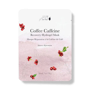 Coffee Caffeine Recovery Hydrogel Mask - Live Healthillie - Caffeine Mask