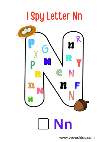 Alphabet Nn