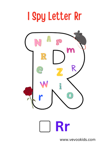 Alphabet Rr