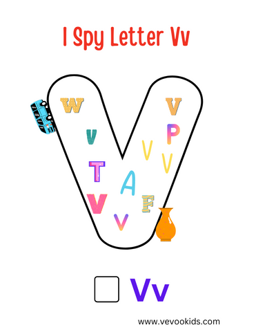 Alphabet Vv