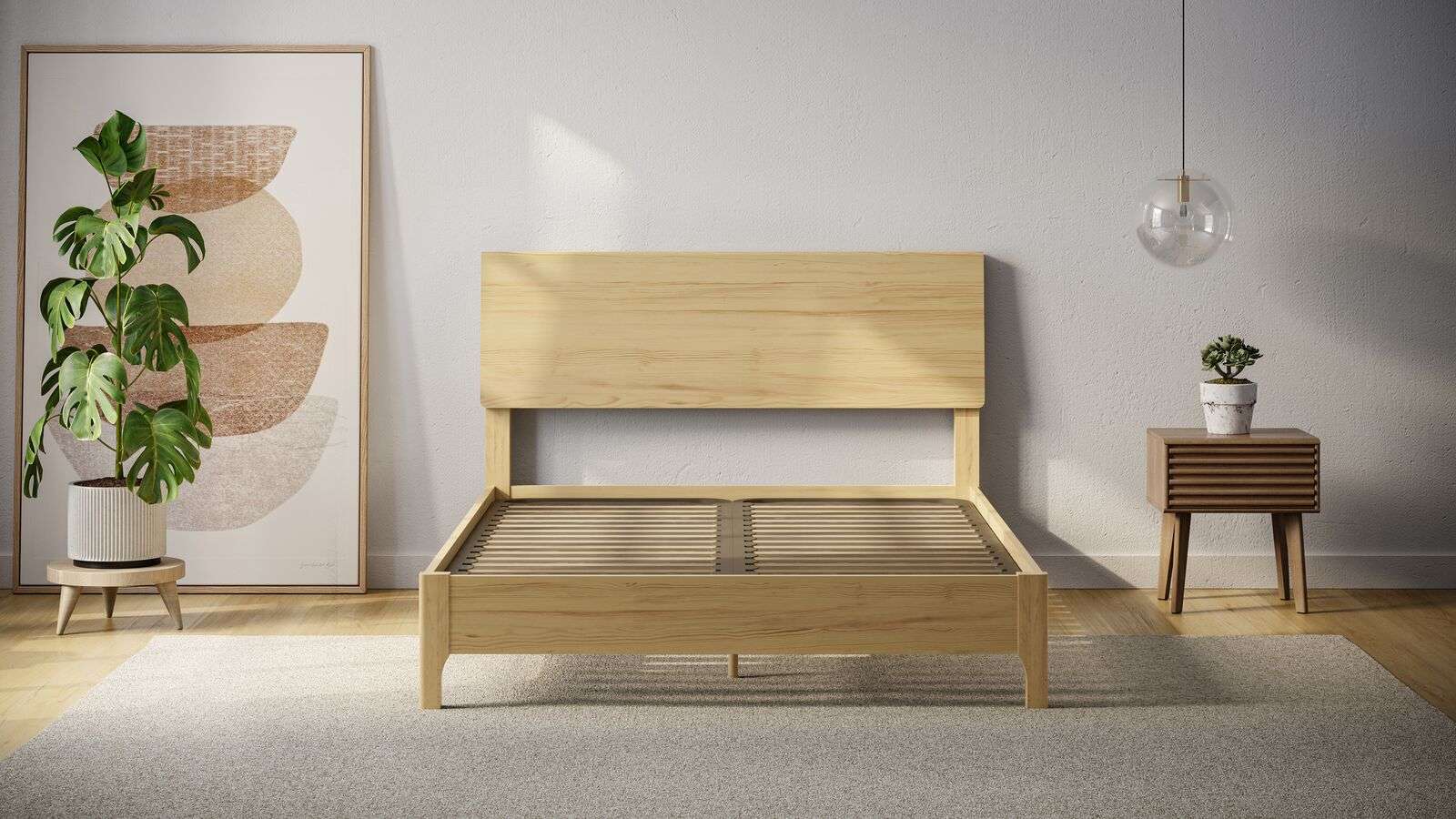 エマ・木製ベッドフレーム – エマ・スリープ
