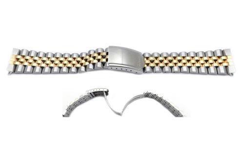 Seiko Dual Tone Jubilee Style 20mm Watch Band - Z15968 –  