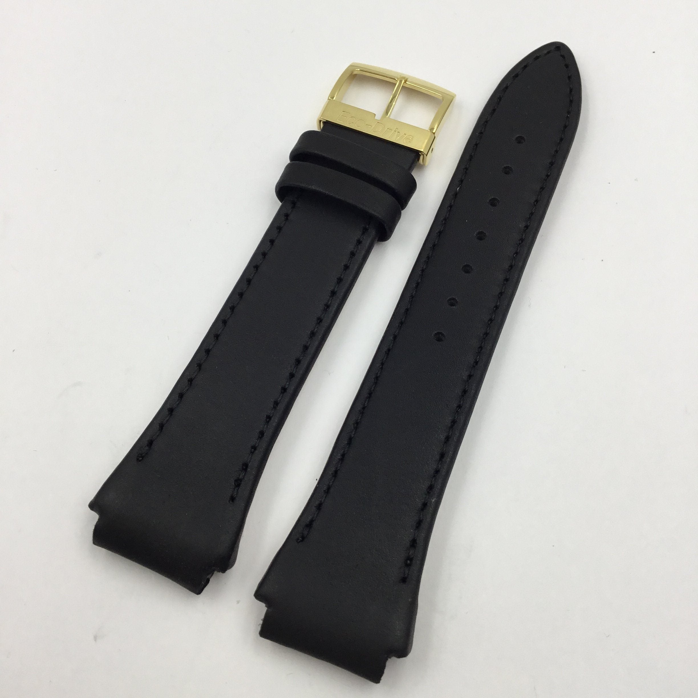 Genuine Black Leather 24/18mm Eco-Drive Watch Band by Citizen | Total Watch  Repair - 59-S51432 – 