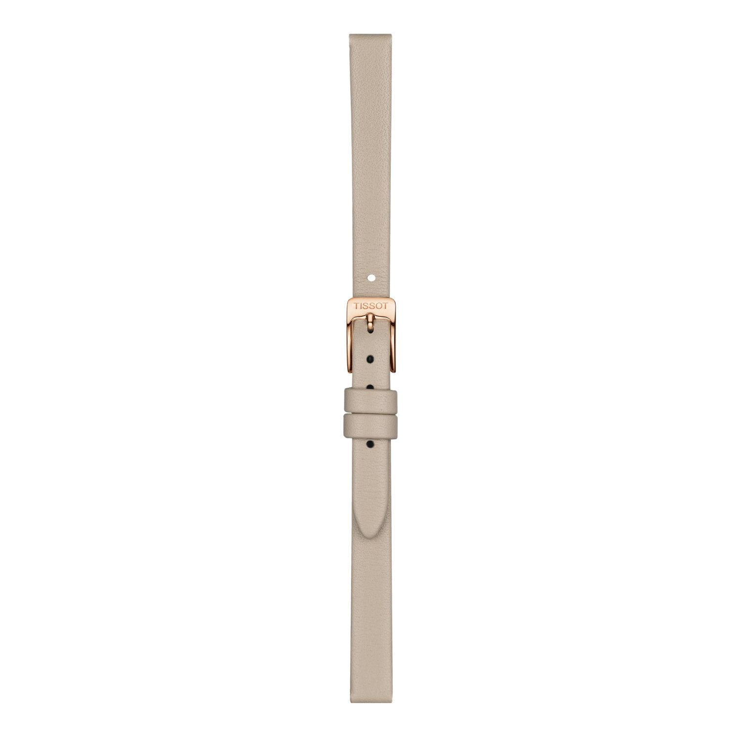 Genuine Tissot 9mm Lovely Beige Leather Strap by Tissot | Total Watch ...