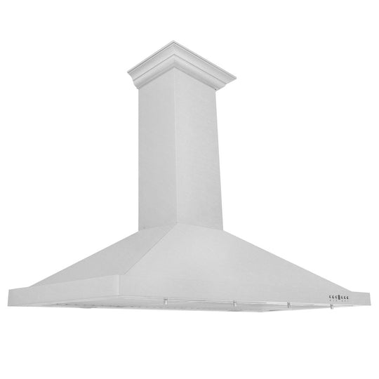 ZLINE - 36 DuraSnow Stainless Steel Range Hood with Oil Rubbed Bronze Shell - 8654ORB-36