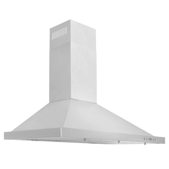 DISCONTINUED** Broan® Spire 42-Inch Convertible Under-Cabinet Range Hood,  450 Max Blower CFM, Stainless Steel