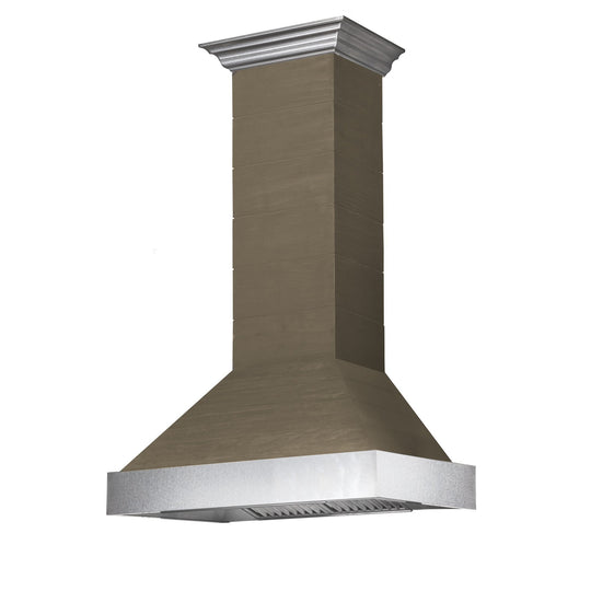 Unfinished Range Hood, Wood Range Hood, Custom Kitchen Vent, Tapered  Strapped Front Hood, Exhaust Hood, Stove Vent 30 36 42 48 Wide -   Singapore