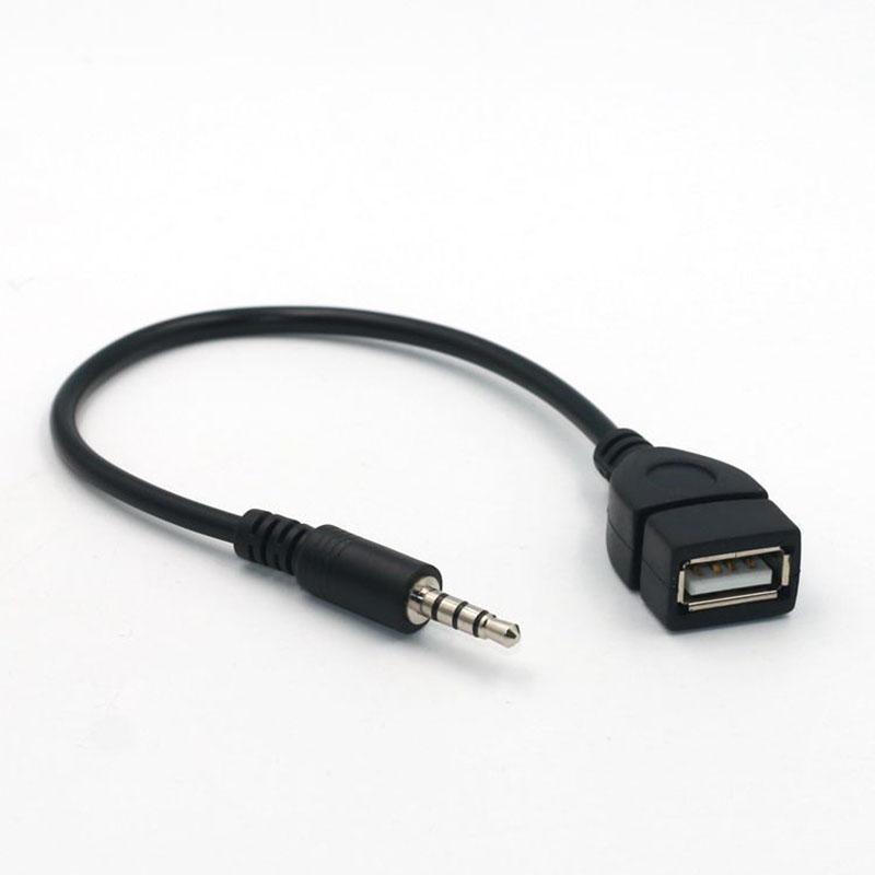 Stadium Proberen Lief Adaptor 3.5mm Male AUX Audio Plug to USB-A Female Jack Converter OTG L -  ENV Outlet