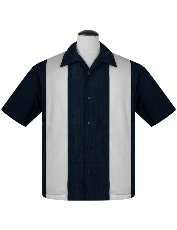 Men's Blank Panel Bowling Shirts | Steady Clothing