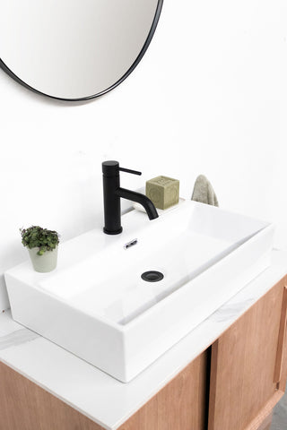 rectangular porcelain sink Furnified