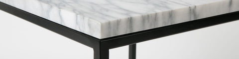 Marble maintained - cose up from marble table