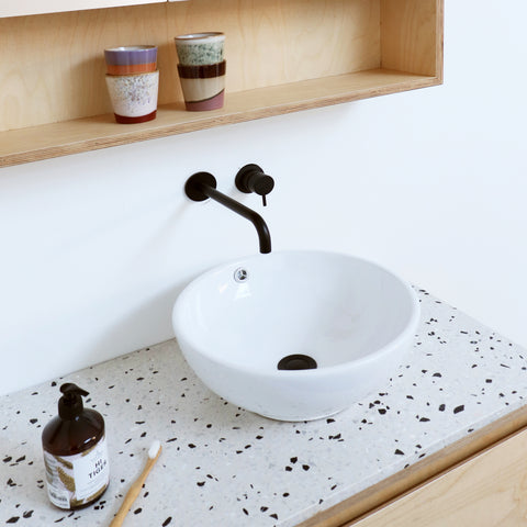 terrazzo washbasin top