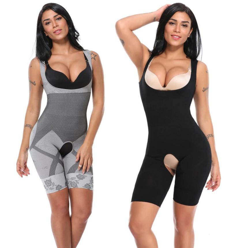 Womens Plus Size Bodysuit Firm Control Zipper Shapewear Open Bust Slimming  Butt Lifter Body Shaper Apricot : : Clothing, Shoes & Accessories