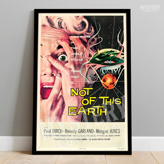 Attack of the Crab Monsters 1957 Vintage Science Fiction Movie Poster –  Mystery Supply Co.