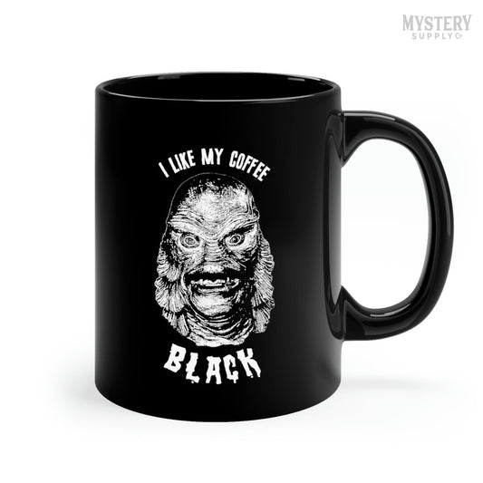 Creature From the Black Lagoon - 15oz Black Coffee Mug – Mystery